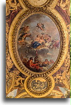 Ceiling in the Salon of Venus::Palace of Versailles, France::