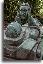 Tomb of Fernand Arbelot::Pere Lachaise Cemetery, Paris, France::