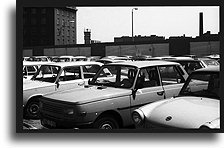 Wartburgs and Trabants::East Berlin, GDR::