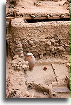 Two Vases::Akrotiri, Santorini, Greece::