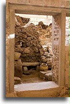 Minoan House Entrance::Akrotiri, Santorini, Greece::