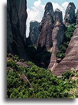 Meteora Sandstone Rocks::Meteora, Greece::