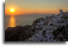 Sunset on Santorini::Oia, Santorini, Greece::