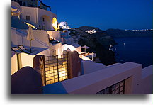 At Dusk::Oia, Santorini, Greece::