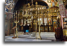 Iconostasis (Altar Screen)::Oia, Santorini, Greece::