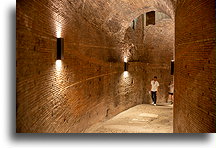 Entrance to the Mausoleum::Castel Sant'Angelo, Rome, Italy::