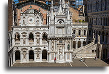 Courtyard of the Doge's Palace::Venice, Italy::