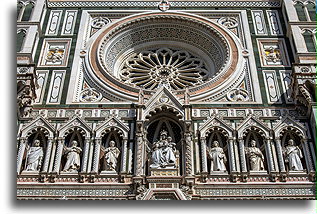 Rose Window::Florence, Italy::