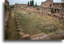 Stadium::Palatine Hill, Rome, Italy::