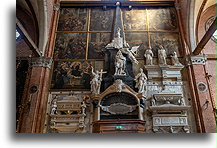 Tombs Above the Entrance::Venice, Italy::