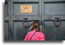 Looking through the keyhole::Rome, Italy::