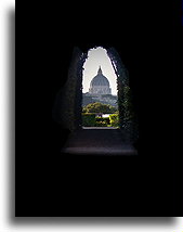 Keyhole View::Rome, Italy::