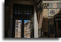 Natural Light from Oculus #2::Pantheon, Rome, Italy::