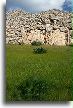 Exterior Wall::Ġgantija, Gozo, Malta::