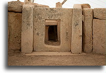 Porthole Slab::Mnajdra, Malta::