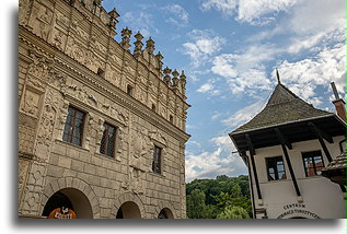 Townhouse of St. Christopher::Kazimierz Dolny, Poland::