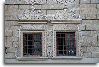 Decorated Facade::Kazimierz Dolny, Poland::