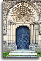 The Chapel Door::Moszna, Poland::