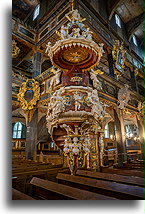 Pulpit::Church of Peace, Swidnica, Poland::