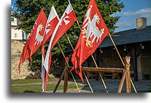 Polish Banners::Szydłów, Poland::