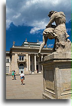 Nymph and Satire::Lazienki Park, Warsaw, Poland::