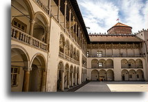 Wawel Castle Courtyard::Kraków, Poland::