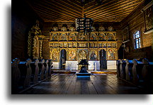 Iconostasis of the church of St. Michael::Stará Ľubovňa, Slovakia::