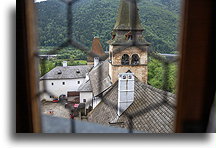 Lower Castle::Orava Castle, Slovakia::