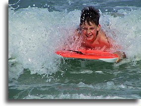 On Bogey Board::Hatteras Island, USA::