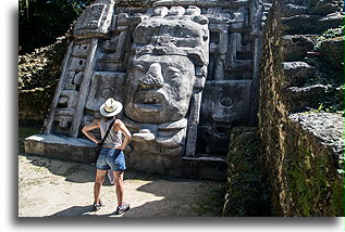 Big Mask::Lamanai, Belize::