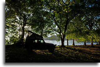 Wild Camping on the Beach::Playa Margerita, Nicoya, Costa Rica::