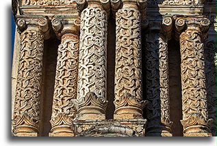 El Carmen Church Façade::Antigua Guatemala, Guatemala::