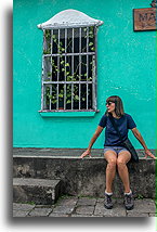 By the Window::Flores, Guatemala::