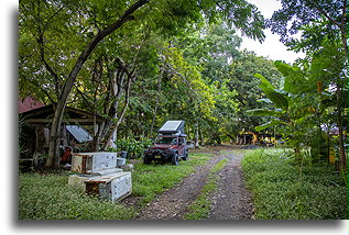 Three rusting refrigerators::Chiquimulilla, Guatemala::