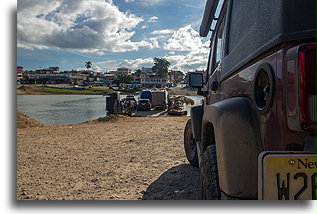 Waiting for a Car Ferry::Sayaxché, Guatemala::