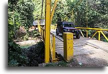 Bridge on Rio Cahabón::Semuc Champey, Guatemala::