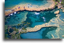 Limestone Pools #2::Semuc Champey, Guatemala::