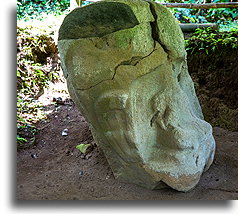 Reworked Olmec Head::Tak'alik Ab'aj, Guatemala::