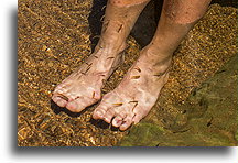 River Pedicure::Cascada El Aguacero, Mexico::