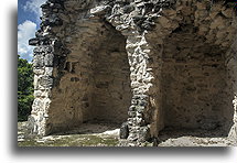 Temple rooms::Balamku, Campeche, Mexico::