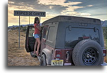 Crossing Tropic of Cancer::Buenavista, Baja California, Mexico::