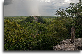 Structure I::Calakmul, Campeche, Mexico::