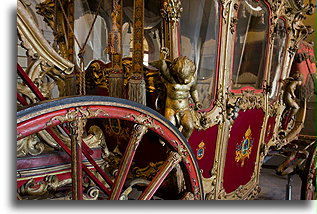 Baroque Carriage::Chapultepec Castle, Mexico City, Mexico::