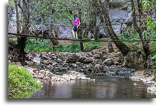 Hanging Bridges #2::El Arcotete, Chapas, Mexico::