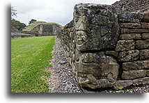 Snake's Head::El Tajin, Veracruz, Mexico::