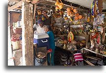 Strawberries for sale::Roadside Stall, San Luis Potosi, Mexico::