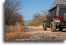 Road from Guiengola::Guiengola, Mexico::