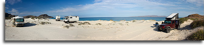 El Tecolote Beach::La Paz, Baja California, Mexico::