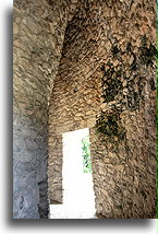 Redondo Temple Interior::Mayapán, Yucatán, Mexico::