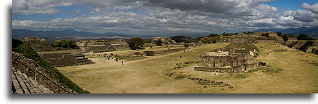 The Main Plaza::Monte Alban, Oaxaca, Mexico::